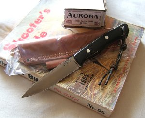 BARK RIVER AURORA, Black Canvas Micarta