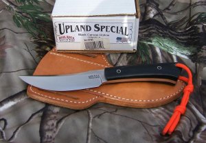 BARK RIVER UPLAND SPECIAL, Black Canvas Micarta