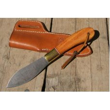 BARK RIVER KNIFE LIL NESSY, Osage Orange Handle, 52-100 Steel BARK RIVER KNIFE LIL NESSY, Osage Orange Handle, 52-100 Steel