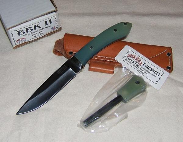 SPECIAL EDITION BARK RIVER BLACKWATER BOOT KNIFE II, SPECIAL CHRISTMAS EDITION, N685 BOHLER S.S.
