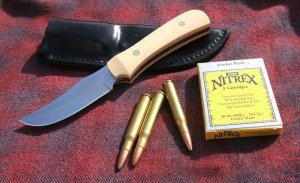 SHADOW KNIVES by EDDIE WHITE, DEER FILLET-ER, Ivory Handle with Red Liners