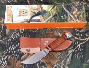 MARBLE'S FIELDCRAFT CLASSIC, Leather Handle, 52-100 steel