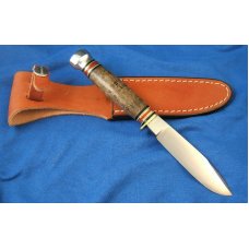 MARBLE'S MORAN DEEP WOODS KNIFE, 52-100B Steel, Maple/Alum Handle MARBLE'S MORAN DEEP WOODS KNIFE, 52-100B Steel, Maple/Alum Handle