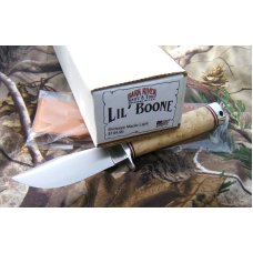 BARK RIVER KNIFE & TOOL Lil' Boone, Birdseye Maple Light, 52-100 Steel