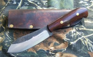 GL DREW GREEN RIVER KNIFE, Cocobolo Handle