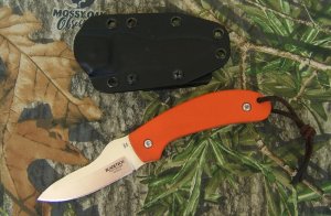 BLADE-TECH PROHUNTER KNIFE, S30V, Tim Wegner Design, Orange G-10 Handle