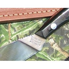 GROHMANN #1 CANADIAN BELT KNIFE, Black Micarta Handle, Flat Grind, Carbon Steel GROHMANN #1 CANADIAN BELT KNIFE, Black Micarta Handle, Flat Grind, Carbon Steel