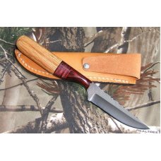 ANZA KNIFE, Annealed High Carbon Steel Blade, Brown Handle ANZA KNIFE, Annealed High Carbon Steel Blade, Brown Handle