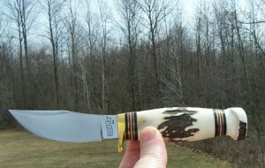 MARBLES FULL STAG FIELDCRAFT HUNTER- W/ SHEATH/ NEW IN BOX !!!