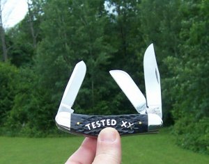 CASE XX TONY BOSE 6339 SOWBELLY W/ TESTED XX INLAY - MIDNIGHT BONE NEW IN BOX - SCARCE !!!