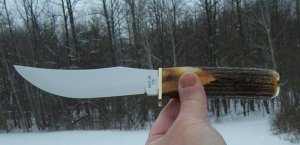 CASE XX 523 - 5 1995 5 - DOT FULL ROLL STAG HANDLE - SHEATH - NEW IN BOX - NICE !!!