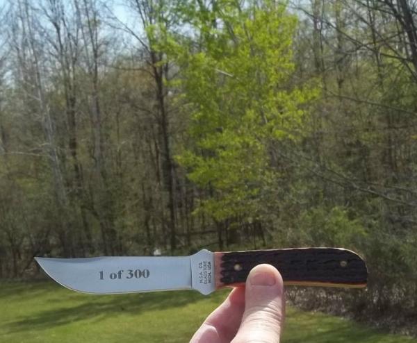 RARE MARBLES OUTER'S RED JIG BONE-STAMPED M.S.A. GLADSTONE MICH. USA- W/ SHEATH 1 OF 300 NIB NICE! RARE MARBLES OUTER'S RED JIG BONE-STAMPED M.S.A. GLADSTONE MICH. USA- W/ SHEATH 1 OF 300 NIB NICE!