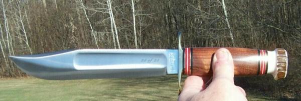 MARBLE'S STAG - ROSEWOOD - IDEAL - DOUBLE HILT - FULL GUARD - GLADSTONE, MICH. USA - # 25 OF 25 !!! 
