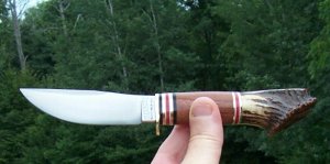 MARBLE'S CROWN STAG / MAPLE - FIELDCREFT- GLADSTONE MICH. USA - BOBCAT BOX - SCAGEL PATTERN- NICE !!