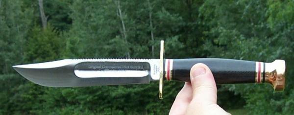 MARBLE'S ORIGINAL COMMERCIAL PILOT SURVIVAL KNIFE 