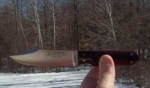 MARBLES DALL DEWEESE ORIGINAL PATTERN -GLADSTONE MICH - COCOBOLO SCALED HUNTER - 1 OF 425 SCARCE !!!