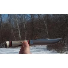 MARBLE'S STAG/STAG EXPERT-2 - W/ SHEATH-3 LINE LOWER CASE STAMP-VINTAGE BLADE-SUPER NICE! MARBLE'S STAG/STAG EXPERT-2 - W/ SHEATH-3 LINE LOWER CASE STAMP-VINTAGE BLADE-SUPER NICE!