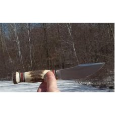 MARBLE'S STAG WOODCRAFT - 1994-99 - W/ SHEATH -NIB BOBCAT BOX-GLADSTONE MICH. BEAUTIFULL KNIFE !!! MARBLE'S STAG WOODCRAFT - 1994-99 - W/ SHEATH -NIB BOBCAT BOX-GLADSTONE MICH. BEAUTIFULL KNIFE !!!