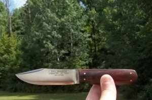MARBLES DALL DEWEESE ORIGINAL PATTERN -GLADSTONE MICH - COCOBOLO SCALED HUNTER - 1 OF 425 SCARCE !!!
