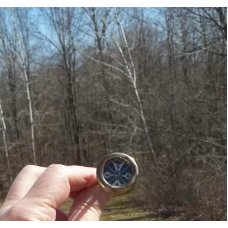 ANTIQUE MARBLE ARMS & MFG. CO. -USA- LONG TANG COAT COMPASS-1918-1928-OVER 80 YRS OLD-SCARCE !! ANTIQUE MARBLE ARMS & MFG. CO. -USA- LONG TANG COAT COMPASS-1918-1928-OVER 80 YRS OLD-SCARCE !!