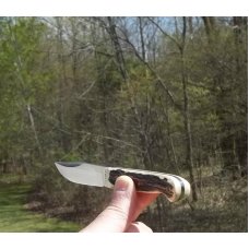 MARBLE'S PINNED STAG - MINI SPECIAL HUNTER- W/ SHEATH- OLD PATTERN FROM 1904-STEWART ERA REMAKE !!! MARBLE'S PINNED STAG - MINI SPECIAL HUNTER- W/ SHEATH- OLD PATTERN FROM 1904-STEWART ERA REMAKE !!!