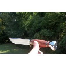 MARBLE'S TIGERWOOD / ALUMINUM - EXPERT- W/ SHEATH-3 LINE LOWER CASE STAMP-VINTAGE BLADE-SUPER NICE! MARBLE'S TIGERWOOD / ALUMINUM - EXPERT- W/ SHEATH-3 LINE LOWER CASE STAMP-VINTAGE BLADE-SUPER NICE!