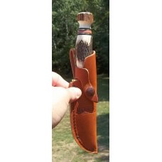 MARBLES SPORT STAG on STAG DROP POINT HUNTER- W/ SHEATH- GORGEOUS STAG !!! MARBLES SPORT STAG on STAG DROP POINT HUNTER- W/ SHEATH- GORGEOUS STAG !!!