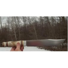 MARBLES STAG on STAG TRAILMAKER W/ SHEATH - NIB - SUPER FULL STAG BIG BLADE KNIFE-A MARBLES LEGEND ! MARBLES STAG on STAG TRAILMAKER W/ SHEATH - NIB - SUPER FULL STAG BIG BLADE KNIFE-A MARBLES LEGEND !