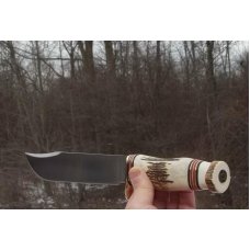 MARBLES STAG on STAG TRAILMAKER W/ SHEATH - NIB - SUPER FULL STAG BIG BLADE KNIFE-A MARBLES LEGEND ! MARBLES STAG on STAG TRAILMAKER W/ SHEATH - NIB - SUPER FULL STAG BIG BLADE KNIFE-A MARBLES LEGEND !