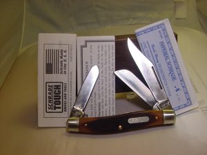 Schrade 8-OT   Old Timer large stockman sawcut delrin