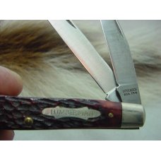 SCHRADE+, LUMBERMAN 2 blade trapper, jigged bone handles, 3,5/8