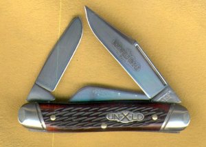GEC  Midsized Stockman, with very special Peachseed Bone Handles.