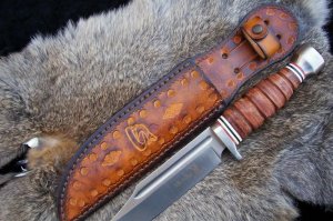 Handmade Leather Knife Sheath 12