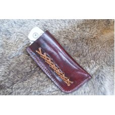 Handmade Leather Pocket Knife Case Large Upright - Open Top # Handmade Leather Pocket Knife Case Large Upright - Open Top #
