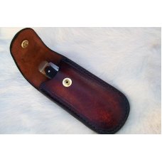 Custom Leather Pocket Knife Case Large - Up to 4-1/2 Custom Leather Pocket Knife Case Large - Up to 4-1/2