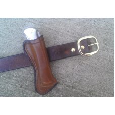 Custom Leather Pouch - Large Knives - Up to 5-1/2 Custom Leather Pouch - Large Knives - Up to 5-1/2