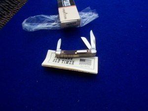 SCHRADE USA 108OT ~ OLDTIMER  JUNIOR POCKET KNIFE MIB
