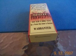 Large Case XX Classic Red & Yellow Sunrise Box