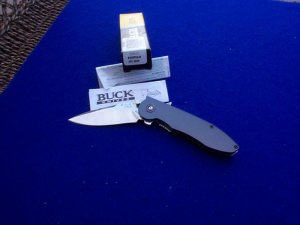 Buck Sirus Assisted Opening MADE IN USA  Knife, model 297PLS			