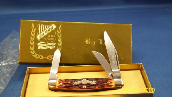 John Primble Belknap Inc, Louisville, KY USA 3 Blade ~ Stockman Pocket Knife Mint In Box, Complete John Primble Belknap Inc, Louisville, KY USA 3 Blade ~ Stockman Pocket Knife Mint In Box, Complete