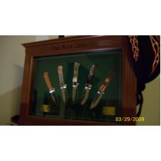 Canal Street Cutlery D'Holder Hunter Knife Set #12 of Only 12 Made Canal Street Cutlery D'Holder Hunter Knife Set #12 of Only 12 Made