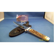 KERSHAW GENUINE STAG GERMAN MADE INTEGRAL DAGGER ? BOOT KNIFE 