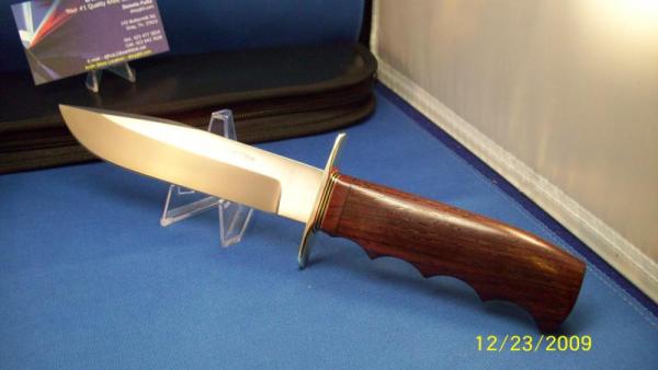 MORSETH ~ DOZIER CUSTOM FINGER GROOVED~ FIGHTER ~ HUNTER KNIFE MORSETH ~ DOZIER CUSTOM FINGER GROOVED~ FIGHTER ~ HUNTER KNIFE