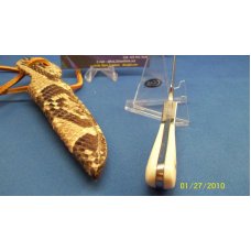 ROY CARTER CUSTOM PRE BAN ELEPHANT IVORY DAMASCUS 1 OF 1 KNIFE ROY CARTER CUSTOM PRE BAN ELEPHANT IVORY DAMASCUS 1 OF 1 KNIFE