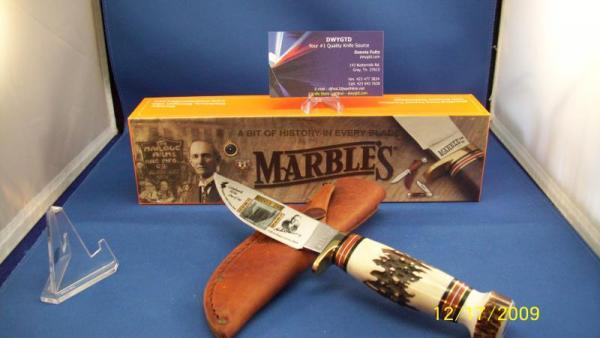 MARBLES USA 24K GOLD ~ HOOVER DAM ~ SAMBAR STAG 1 OF 100 HUNTER SKINNER KNIFE MARBLES USA 24K GOLD ~ HOOVER DAM ~ SAMBAR STAG 1 OF 100 HUNTER SKINNER KNIFE