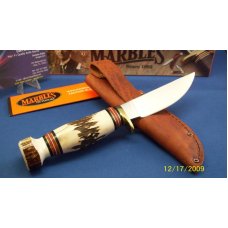 MARBLES USA 24K GOLD ~ HOOVER DAM ~ SAMBAR STAG 1 OF 100 HUNTER SKINNER KNIFE MARBLES USA 24K GOLD ~ HOOVER DAM ~ SAMBAR STAG 1 OF 100 HUNTER SKINNER KNIFE