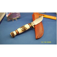 MARBLES USA 24K GOLD ~ ST LOUIS GATEWAY ARCH ~ SAMBAR STAG 1 OF 100 HUNTER SKINNER KNIFE MARBLES USA 24K GOLD ~ ST LOUIS GATEWAY ARCH ~ SAMBAR STAG 1 OF 100 HUNTER SKINNER KNIFE