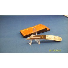 Charles Bolton Custom Miniature / Necker Genuine MOP Pearl Tanto Knife Mint Charles Bolton Custom Miniature / Necker Genuine MOP Pearl Tanto Knife Mint