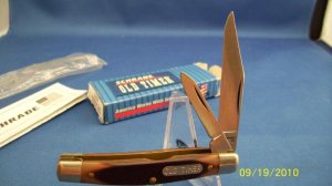 SCHRADE  USA ~ OLD TIMER 33OT MIDDLEMAN JACK KNIFE MIB ~ COMPLETE