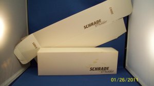 (2 ) SCHRADE ~ USA ~ D'HOLDER KNIFE BOXES NOS ~ USA  ~ Never Seen Available